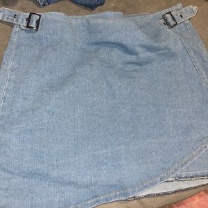 Denim skirt